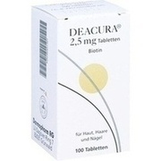 Dermapharm DEACURA 2.5MG, 100 Tbl. (N3) 2,5 mg