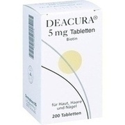 Dermapharm DEACURA 5MG, 200 Tbl. 5 mg