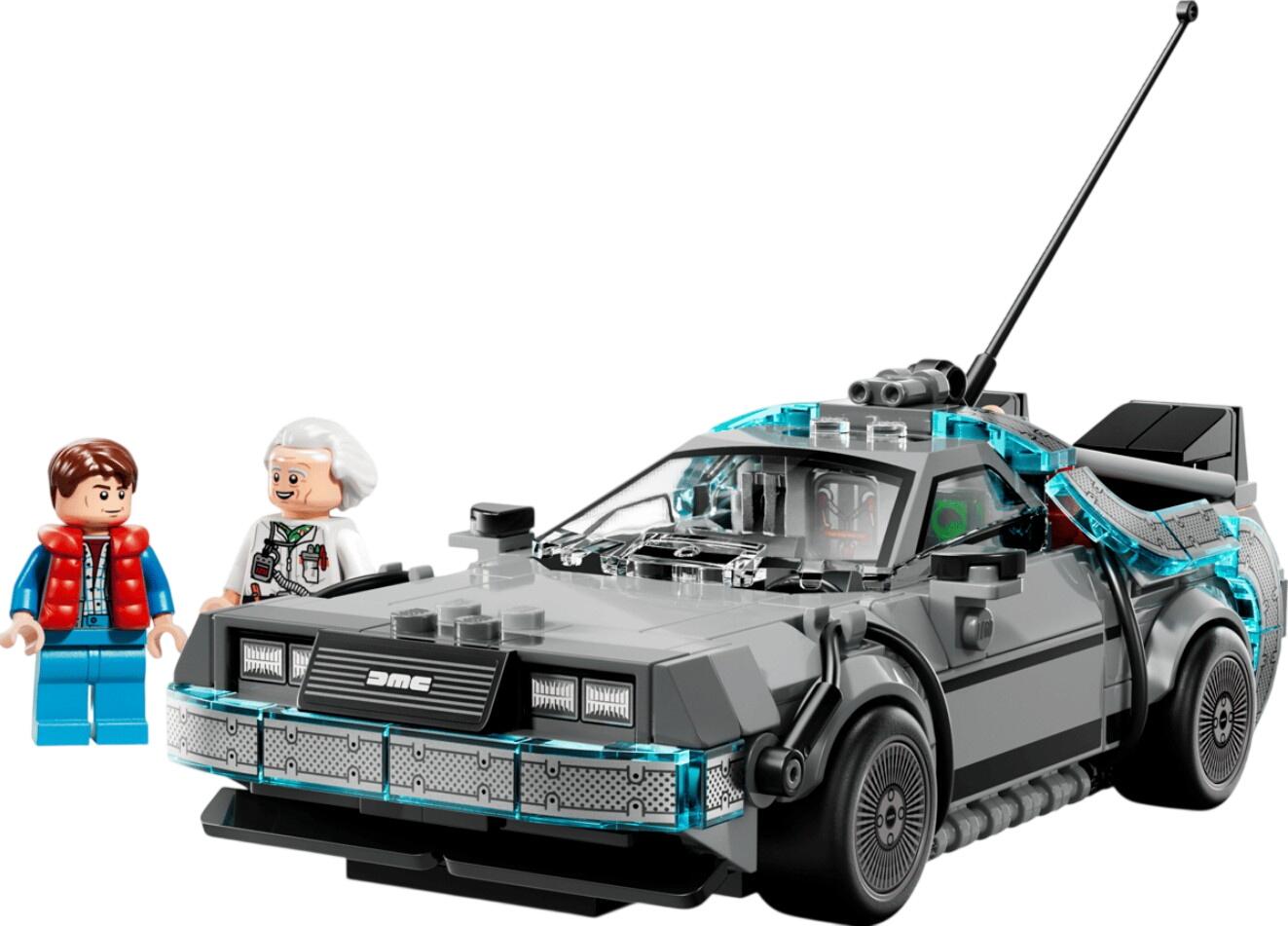 LEGO Speed Champions Zeitmaschine aus Zurück in die Zukunft (77256)