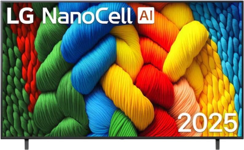 LG 75" NanoCell AI NANO80 4K Smart TV 2025 75NANO80A6B LG 75" NanoCell AI NANO80 4K Smart TV 2025 75NANO80A6B