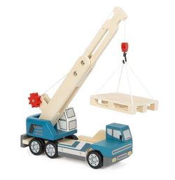 Small Foot Kranwagen mit Palette (12639)