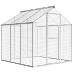 vidaXL Außenvoliere Aluminium 183 x 178 x 194 cm (45219)