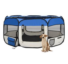 vidaXL Faltbarer Welpenlaufstall mit Tragetasche 145 x 145 x 61 cm (171016) vidaXL Faltbarer Welpenlaufstall mit Tragetasche 145 x 145 x 61 cm (171016)