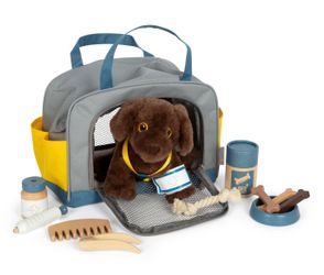 Small Foot Hund mit Tasche und Pflege-Set (12600.1)