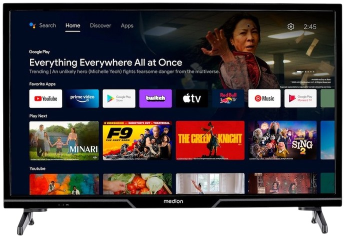 Medion 24" LIFE MD 824100 Android TV