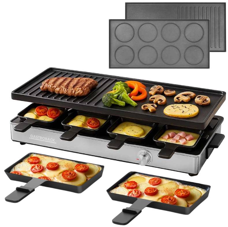 Gastroback 42563 Raclette Grill & Pancake Station