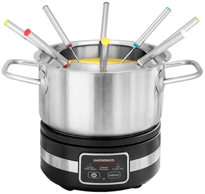 Gastroback 42568 Fondue MultiCook 4-in-1 & Kochplatte