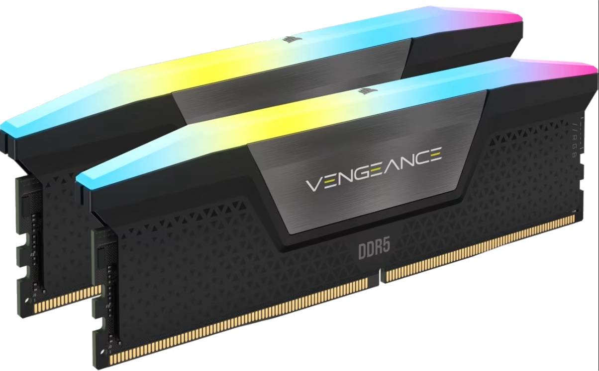 Corsair Vengeance RGB DDR5-6000 32GB Kit (CMH32GX5M2B6000C38) Corsair Vengeance RGB DDR5-6000 32GB Kit (CMH32GX5M2B6000C38)