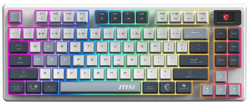 MSI Forge GK600 TKL Wireless Sky (S11-43DEP01-HH9)