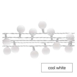 Emos LED Weihnachtslichterkette Cherry - Kugeln 4 m kaltweiß (D5AC01)