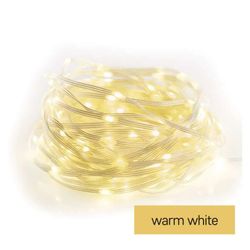 Emos LED Weihnachtliche Drop-Kette 12 m warm-weiß (D3AW15)