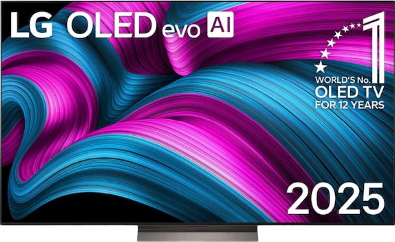 LG 55" OLED evo AI C5 4K Smart TV 2025 OLED55C56LB