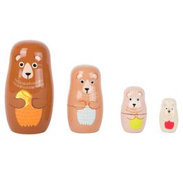 Small Foot Matrjoschka Bären-Familie (10621)