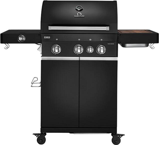 Burnhard Fred Deluxe mit Edelstahl-Grillrost Burnhard Fred Deluxe mit Edelstahl-Grillrost