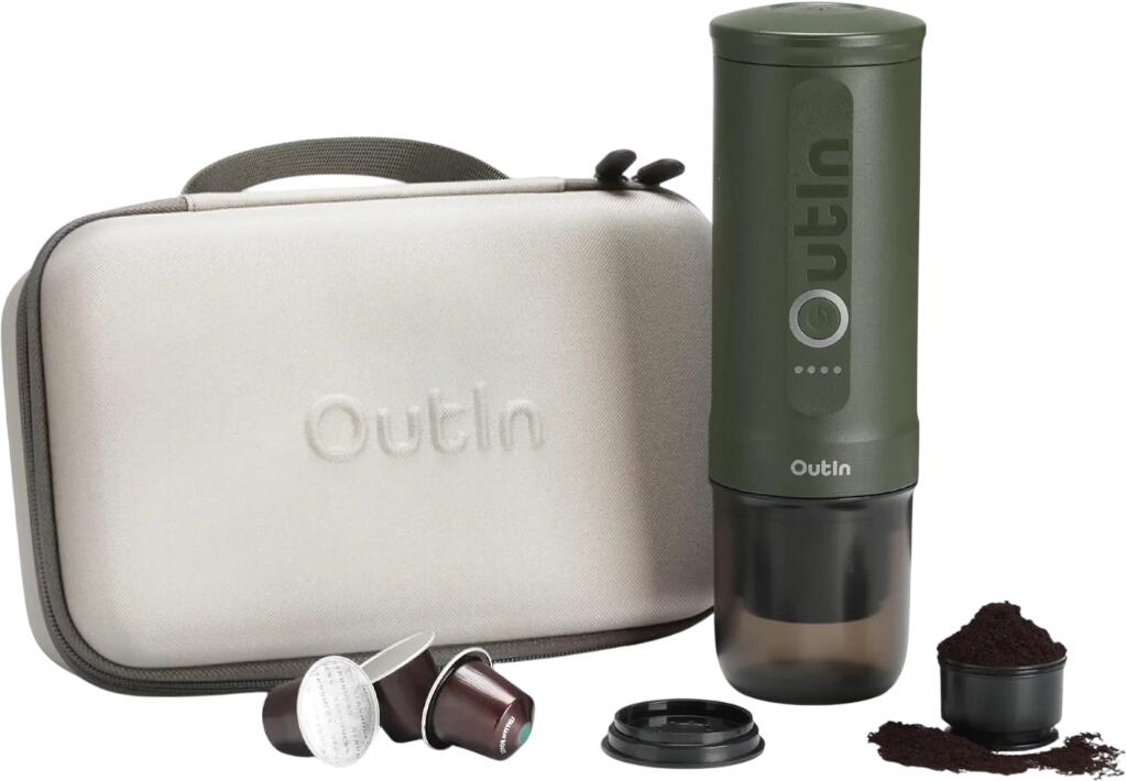 OutIn Nano Portable Espresso Machine Geschenk-Set