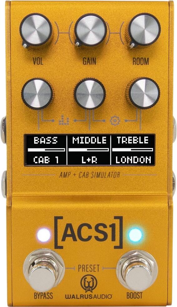 Walrus Audio Mako ACS1 + Cab Simulator MKII
