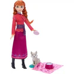 Mattel Disney Die Eiskönigin Anna und Wolfsjunges (JFG17)