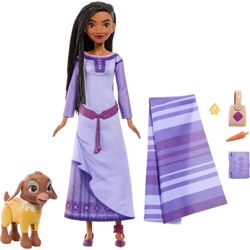 Mattel Disney Wish Asha von Rosas Abenteuerpack (HPX25)
