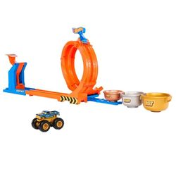Hot Wheels Monster Trucks Loop & Flip Trophy Challenge (JBX64)