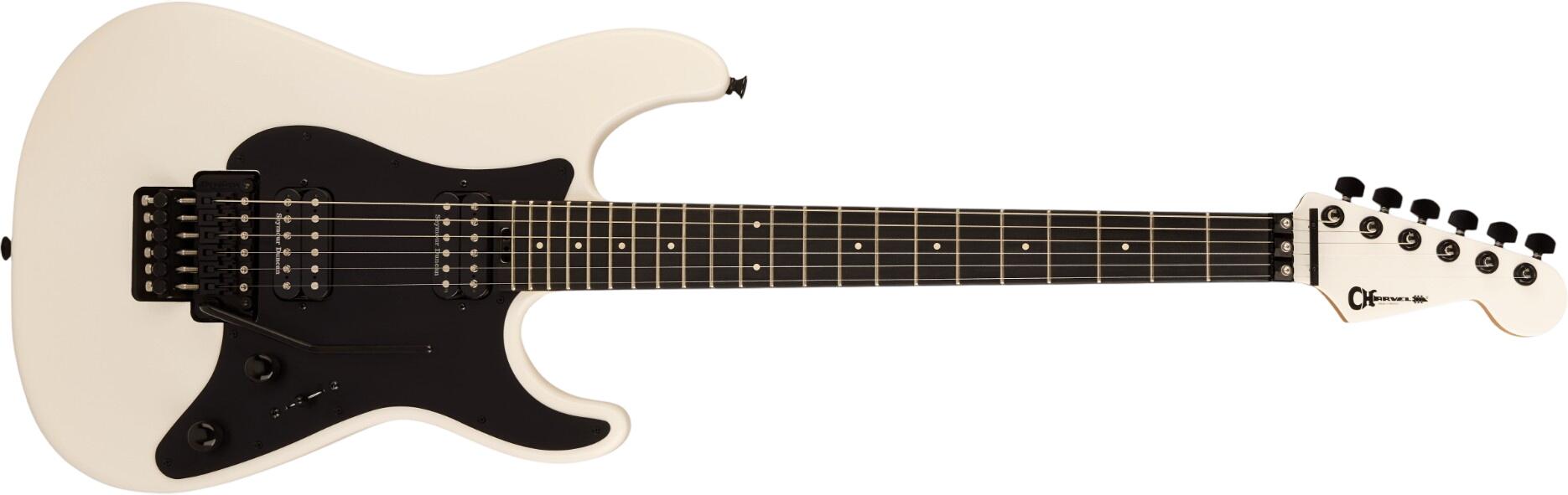 Charvel Pro-Mod Plus So-Cal Style 1 HH FR EB Snow White