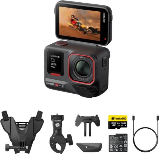 Insta360 Ace Pro 2 Motorrad Bundle