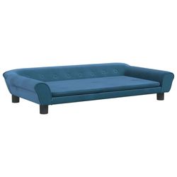 vidaXL Hundebett Samt 100 x 50 x 21 cm (172005)