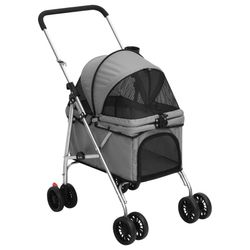 vidaXL Hundewagen Faltbar Oxford-Gewebe 76 x 50 x 100 cm (172201)