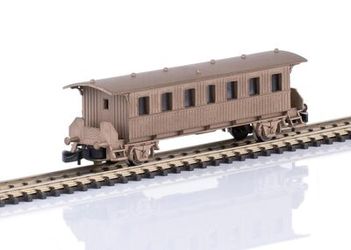 Märklin 2-achsiger Plattformwagen in Echtbronze (87003)