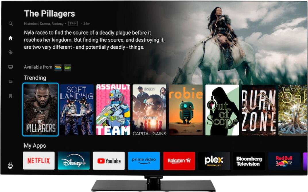 Medion 55" MD 855901 OLED TiVo Smart-TV