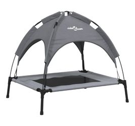 vidaXL Hundeliege mit Dach 76 x 62 cm (172593)