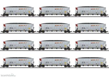 Märklin Hopper Car Set BNSF (45666)