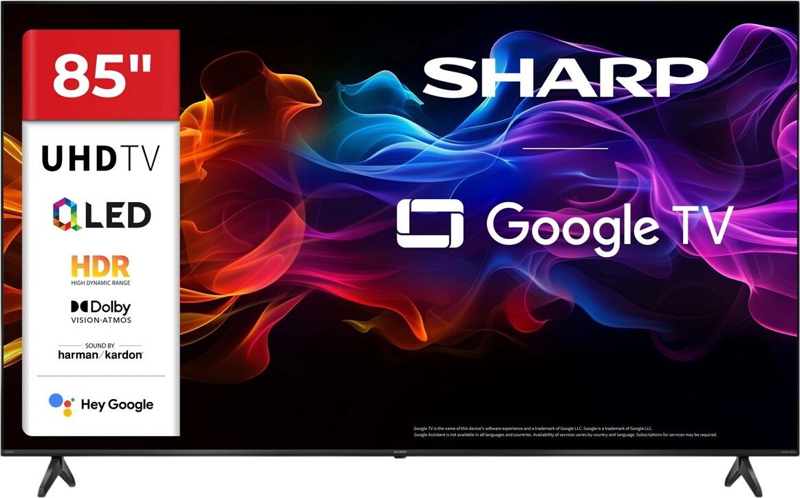 Sharp 85" 4K Ultra HD QLED Google TV 85HP5265E