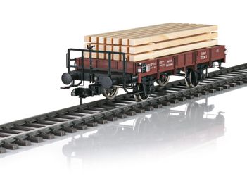 Märklin Niederbordwagen mit Holzbeladung (58316)