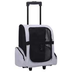 vidaXL Trolley für Haustiere 3-in-1 faltbar (171020)