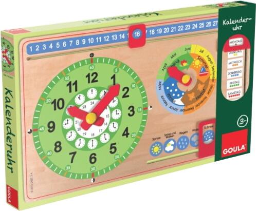 Jumbo Goula Kalenderuhr Kleinformat (51319)