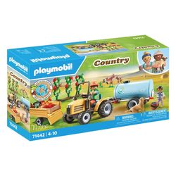 Playmobil Country - Traktor mit Anhänger und Wassertank (71442)