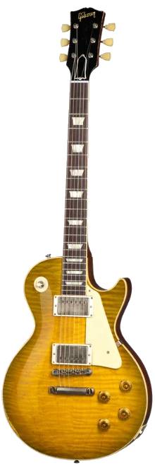 Gibson 1959 Les Paul Standard Reissue Heavy Aged Green Lemon Fade