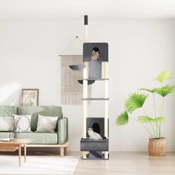 vidaXL Kratzbaum Deckenhoch 277 - 303 cm (171614)