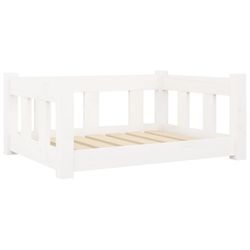 vidaXL Hundebett Massivholz Kiefer 65,5 x 50,5 x 28 cm (820188)