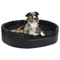 vidaXL Hundebett Plüsch und Kunstleder 99 x 89 x 21 cm (171264)