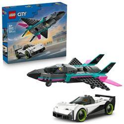 LEGO City Düsenflieger vs. Rennauto (60489)