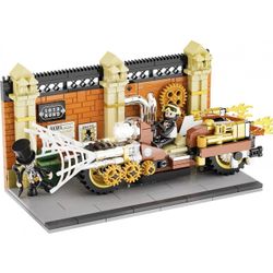 Lumibricks Steampunk-Motorradverfolgung (F9067)
