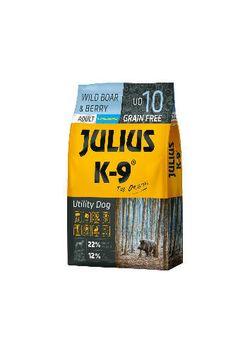 Julius-K9 GF Hypoallergenic Utility Dog Adult Wild Boar & Berry 10 kg