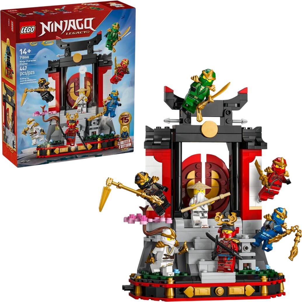 LEGO NINJAGO 15-jähriges Jubiläum: Ninja-Charaktere zum Ausstellen (71866)