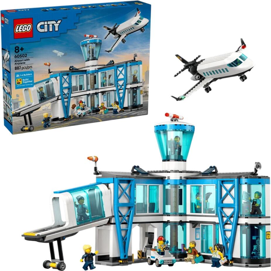 LEGO City Flughafen mit Flugzeug (60502)
