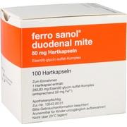 UCB Pharma FERRO SANOL DUO MITE 50MG, 100 Kps. (N3) 50 mg UCB Pharma FERRO SANOL DUO MITE 50MG, 100 Kps. (N3) 50 mg