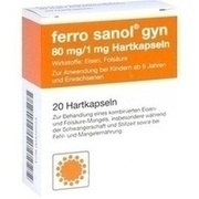 UCB Pharma FERRO SANOL GYN, 20 Kps. (N1) UCB Pharma FERRO SANOL GYN, 20 Kps. (N1)