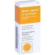 UCB Pharma FERRO SANOL, 20 Drg. (N1) UCB Pharma FERRO SANOL, 20 Drg. (N1)