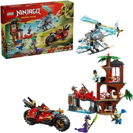 LEGO NINJAGO Showdown am Baumhaus mit dem Ninja-Bike (71857)