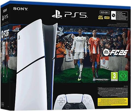 Sony Playstation (PS5) Slim Digital Edition - EA Sports FC 26 Bundle